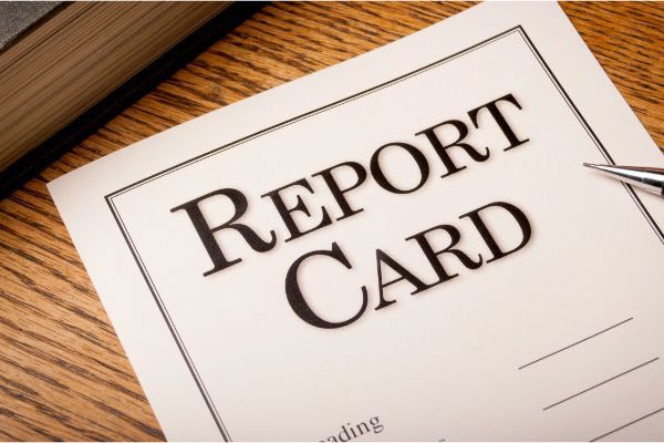 Where california stands on the national parents organization annual report card